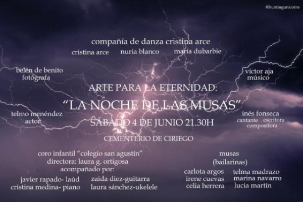 Ciriego retoma las visitas nocturnas con una propuesta que aúna poesía, música y danza