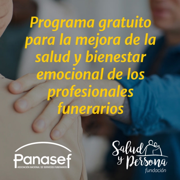 Apoyo emocional gratuito para los profesionales funerarios asociados a Panasef